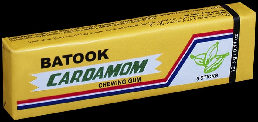 Batook Cardamom chewing gum