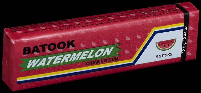Batook Watermelon chewing gum