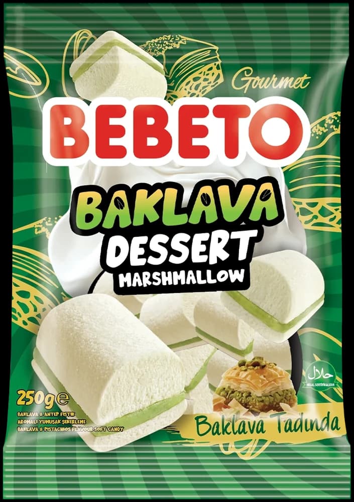 Bebeto Baklava Dessert Marshmallow 250g
